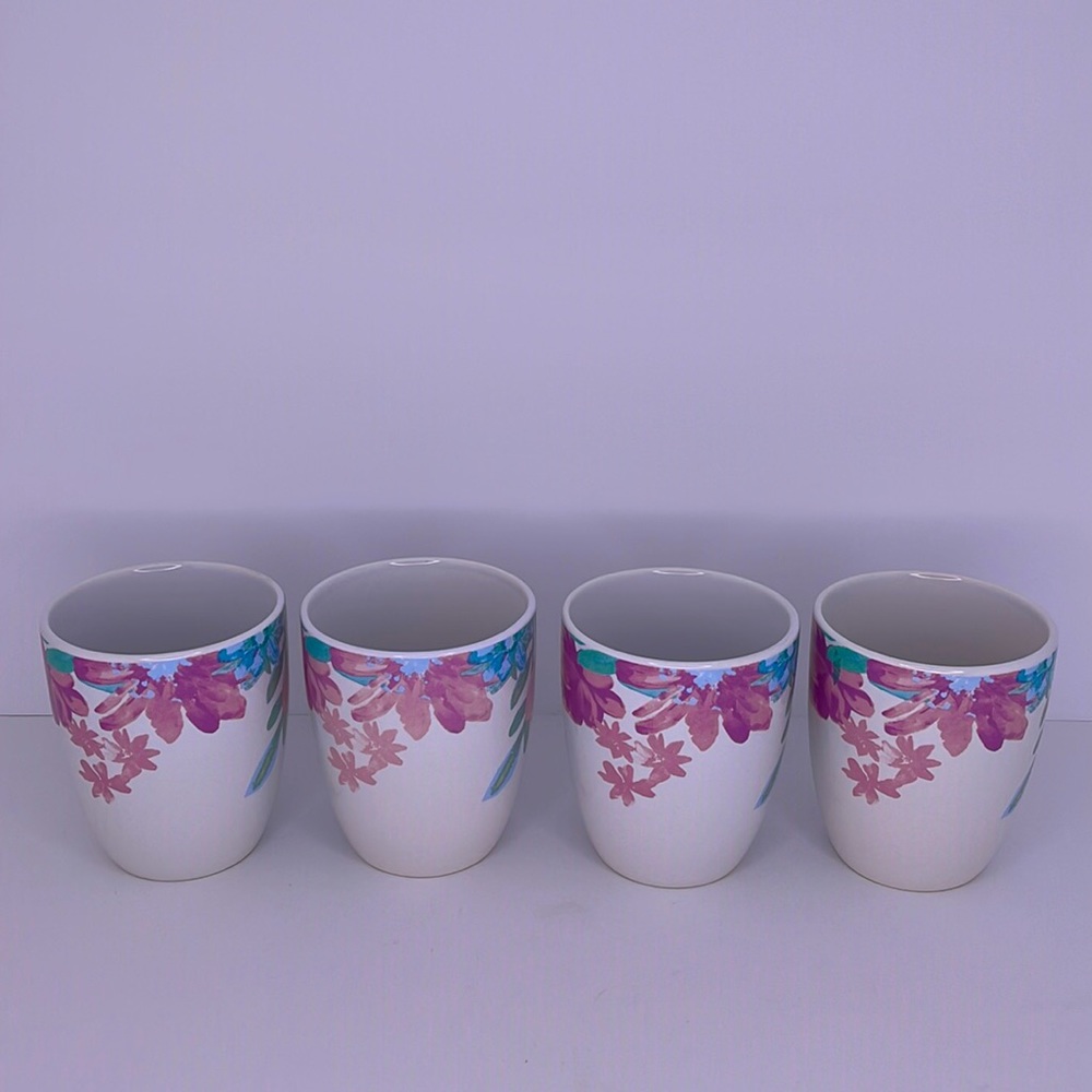 Royal Norfolk Spring Floral Mug Set (4 Piece Set)